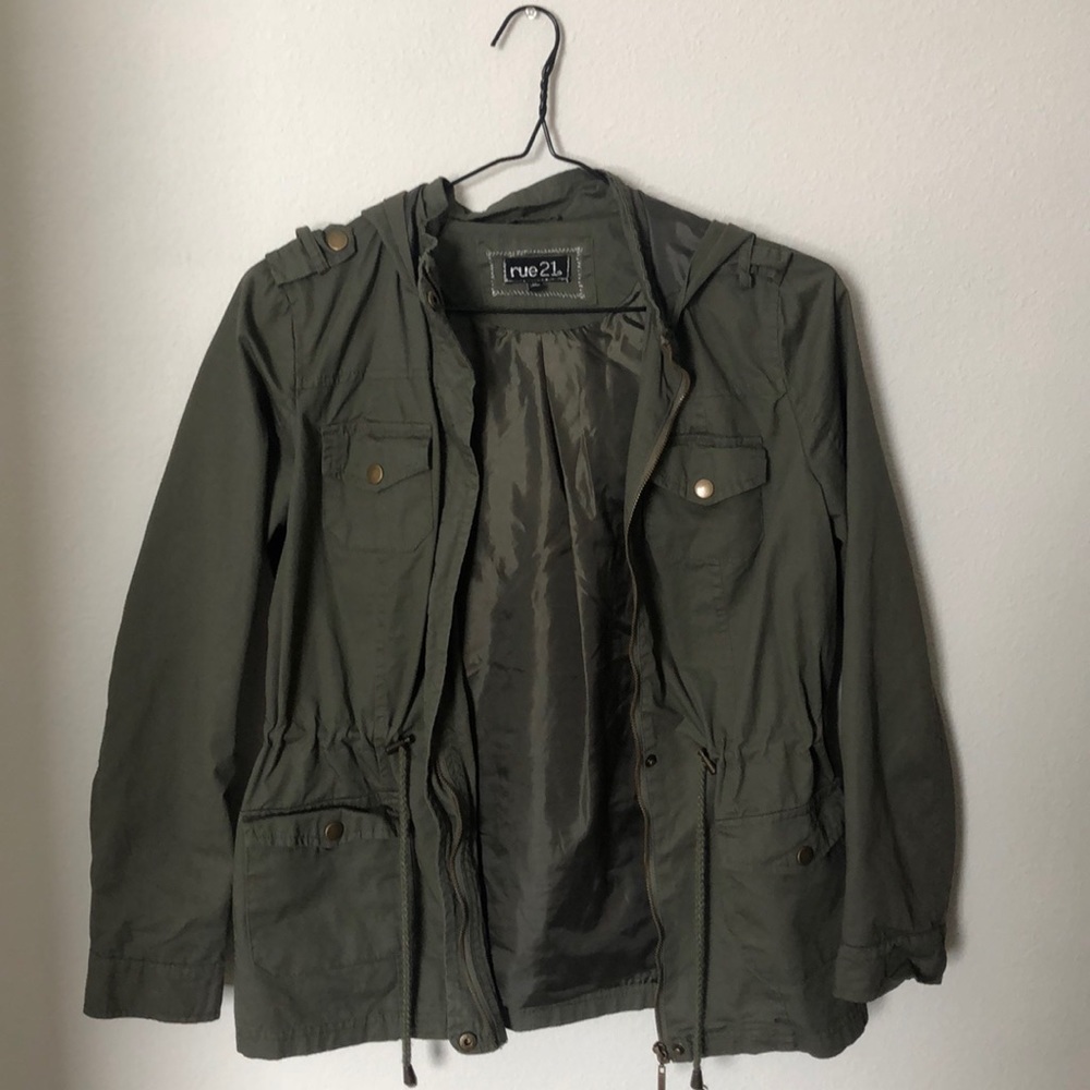 Green Army Jacket